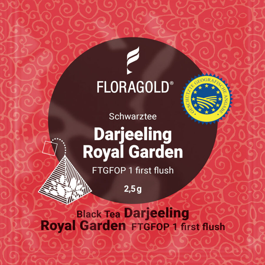 Darjeeling Royal Garden Darjeeling FTGFOP I first flush (Pyramid tea bag)
