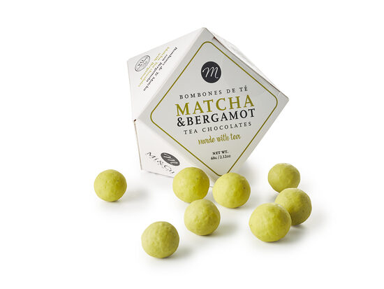 Chocolate pralines "Matcha Tea Chocolate"