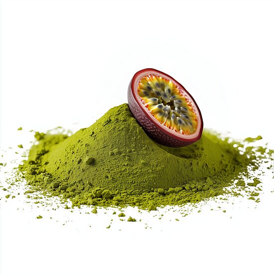 Matcha ar marakujas garšu