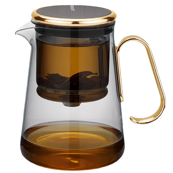 Tējkanna SAMADOYO BONSTON BP19B-700 Gold handle 0.7l