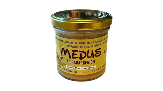 Medus ar rabarberiem 180 g 