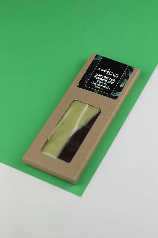 Tumšā šokolāde Sweetcult ar matchu 50 g