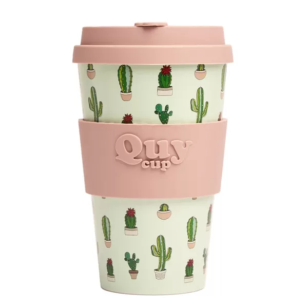 Eko-plastmasa krūze QUYCUP CACTUSS