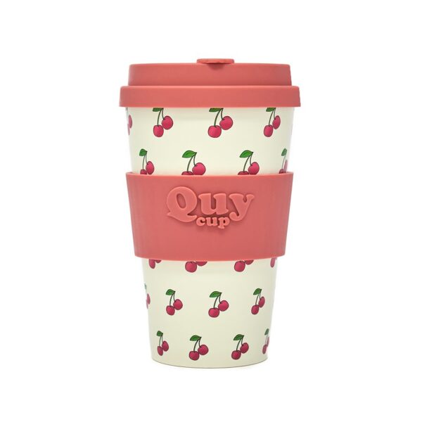Eko-plastmasa krūze QUYCUP CILIEGIA