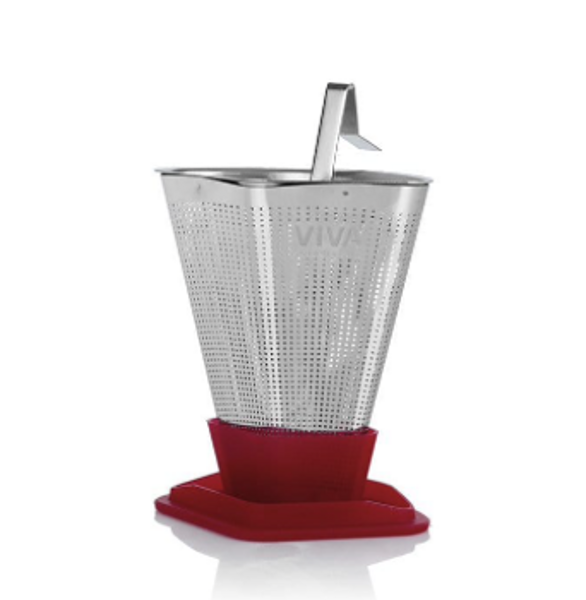 Filtrs INFUSION™ Tea Strainer Ķiršu sarkans