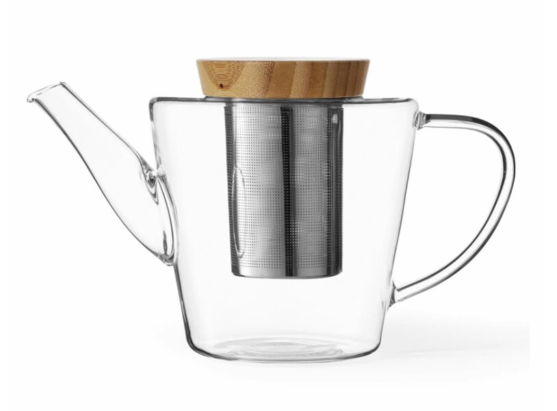 Tējkanna Infusion™ Glass teapot ar koka vāku 1000ml