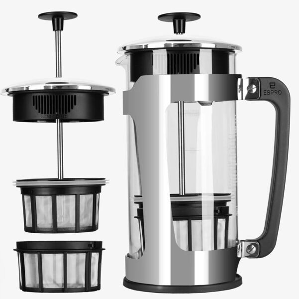 Frenchpress P5, 500ml, Pulēts