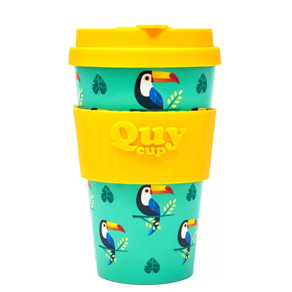 Eko-plastmasa krūze QUYCUP Tucan